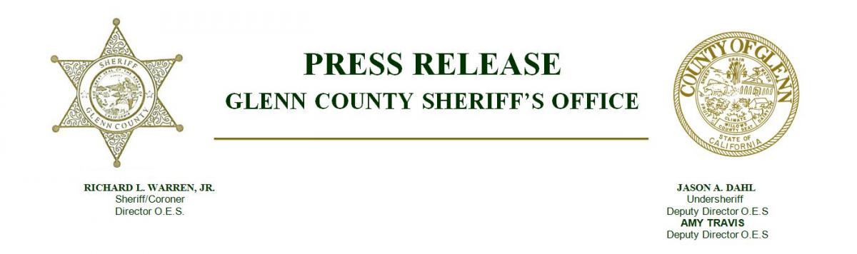 Glenn County Sheriff's Office Press Header