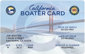 California Boater Card